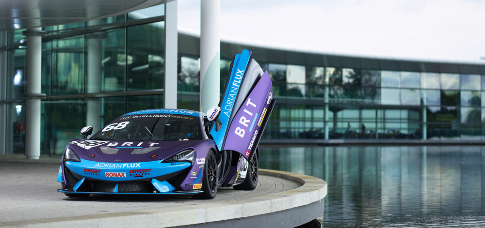 McLaren 570S GT4 Team BRIT