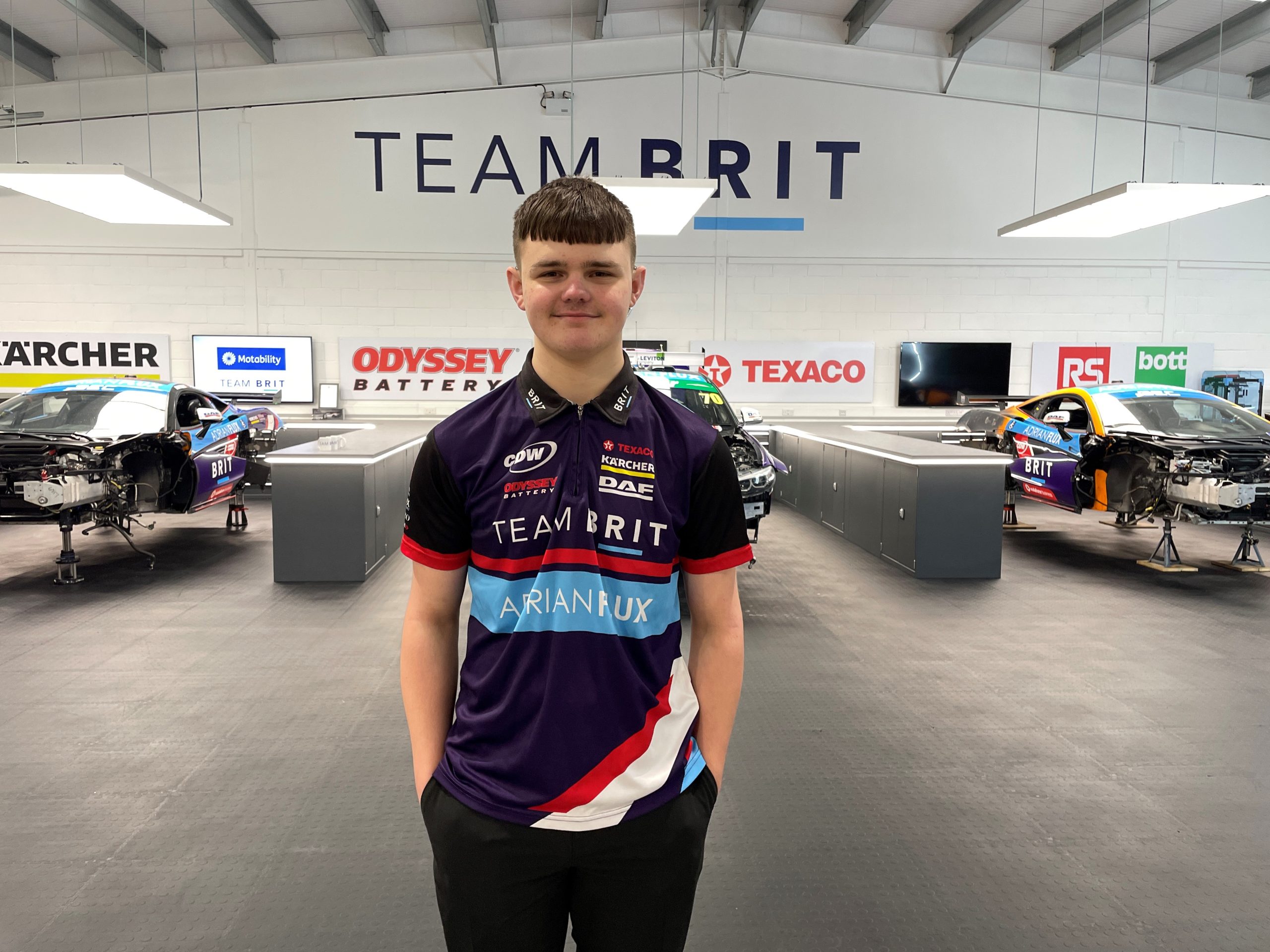UK’s only male Deaf racing driver joins Team BRIT