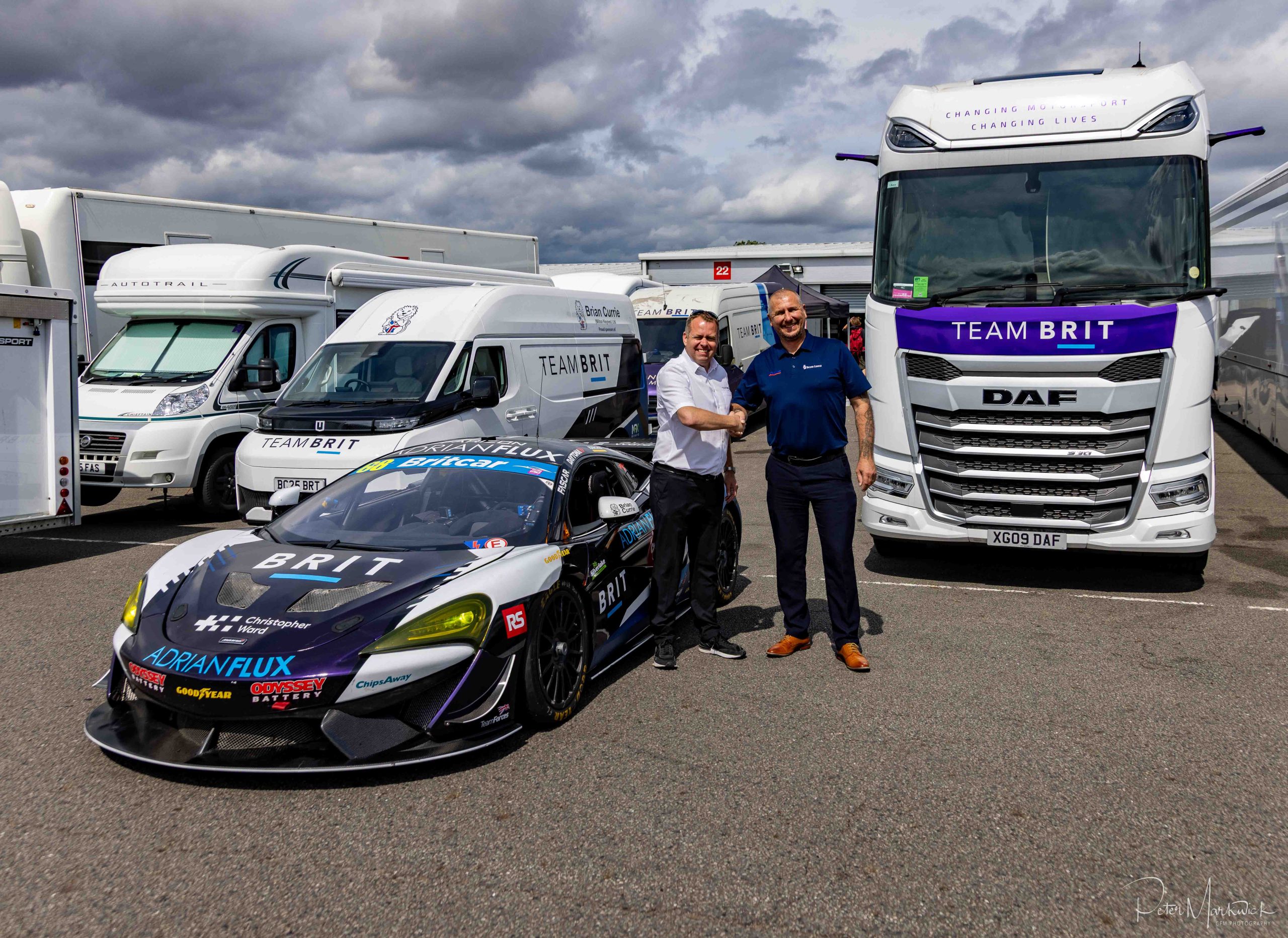 New electric van joins our fleet thanks to Brian Currie
