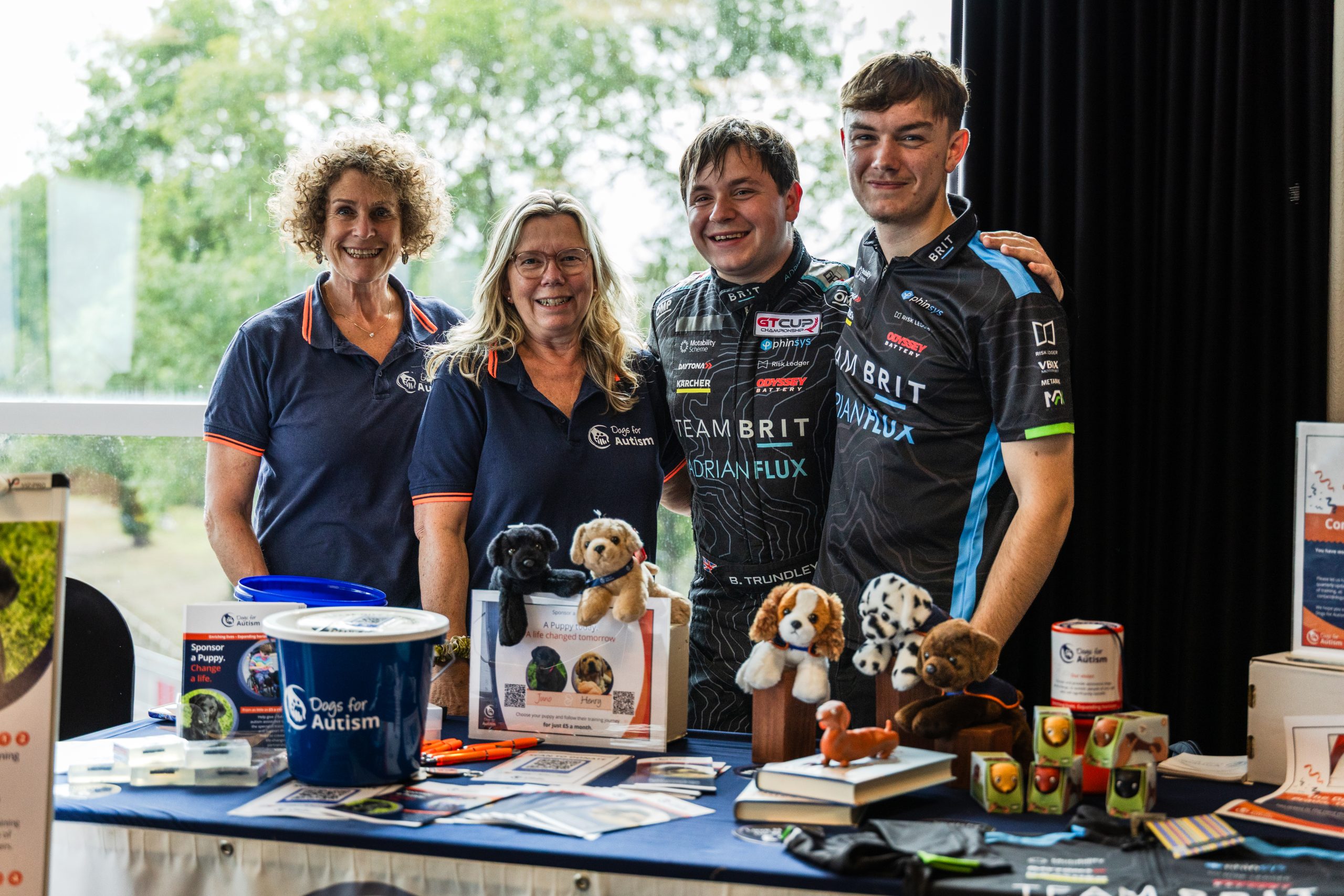 Team BRIT Raises funds for Dogs for Autism at Brands Hatch